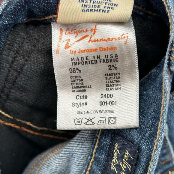 Citizens Of Humanity Kelly Stretch #001 Low Waist Bootcut Jeans Size 31 - Picture 11 of 11